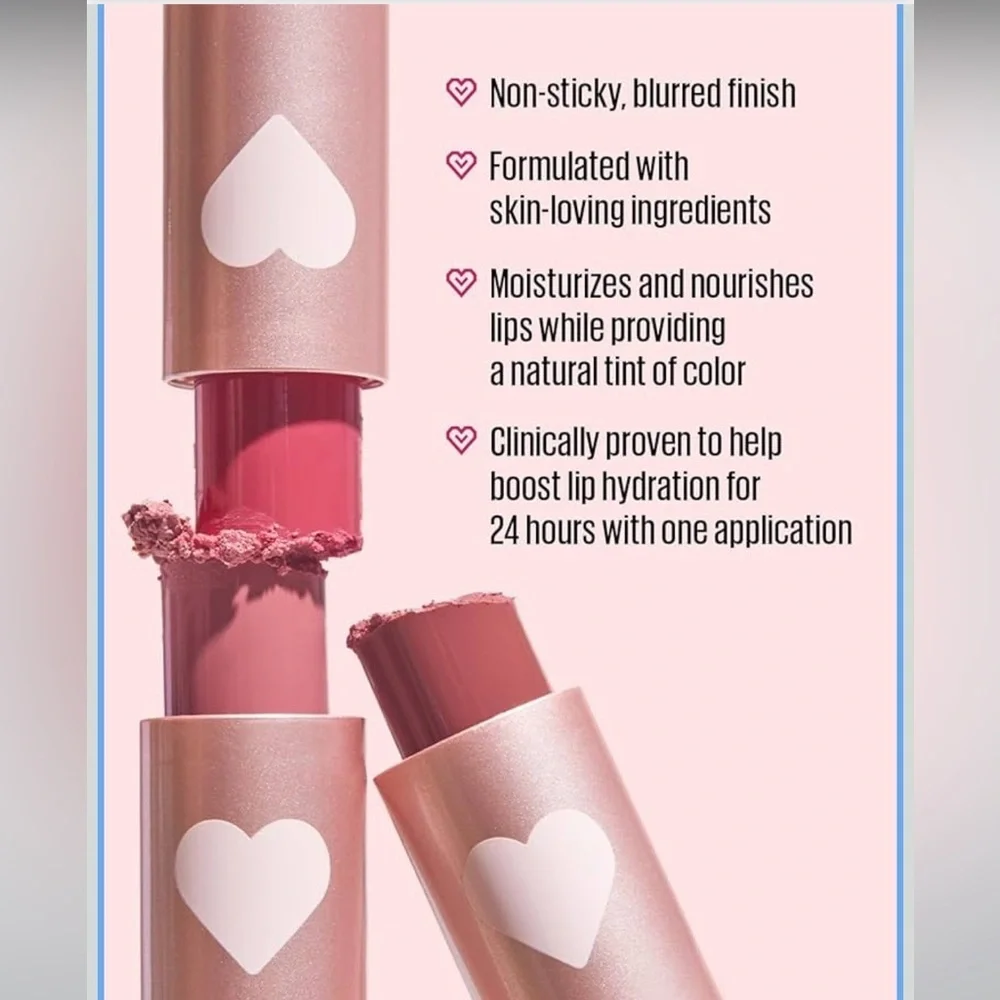 Kaja Lip Balm-Love Blur 01 Pure Cupid. Vitamin E Infused, 0.14 Oz. Sealed. NWOT.